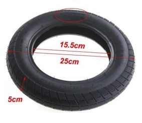 elektritõukeratta välisrehv 10x2