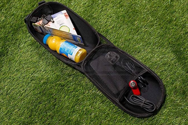 Suuri sähköskootterin ohjaustankolaukku musta 3L - Image 4