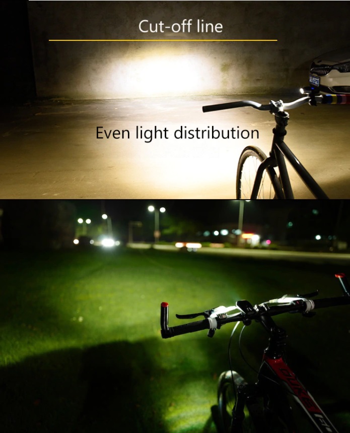 Automaattinen ajovalo sähköskootterille ohjaustankoon - Image 3