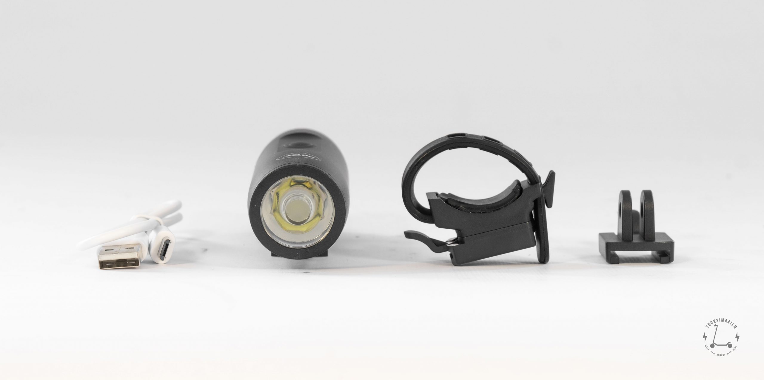 Sähköskootterin ajovalo TX 300 alumiini - Image 3