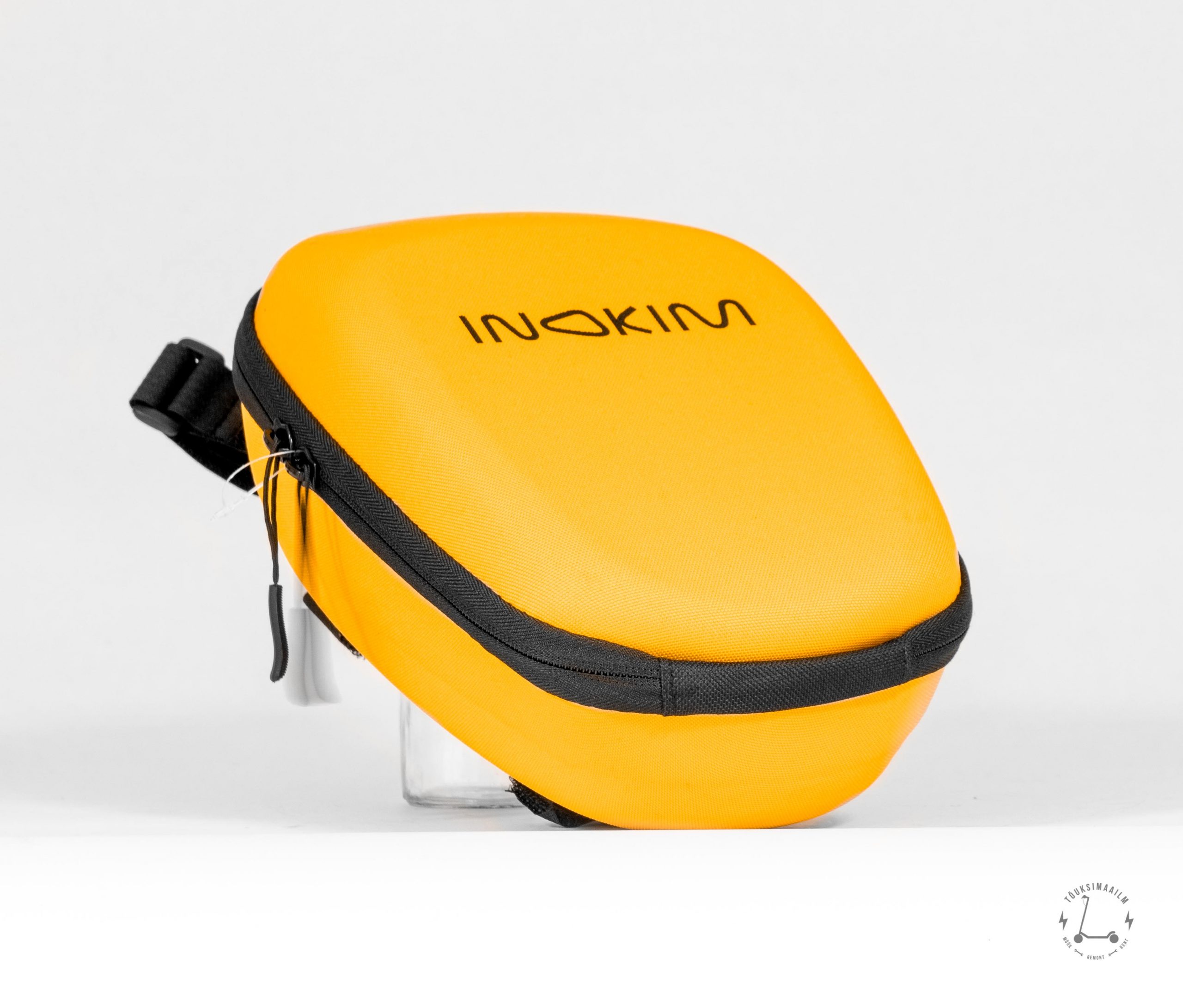 Sähköskootterin ohjaustankolaukku Inokim keltainen - Image 2