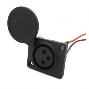 Elektritõukeratta XLR laadija pesa