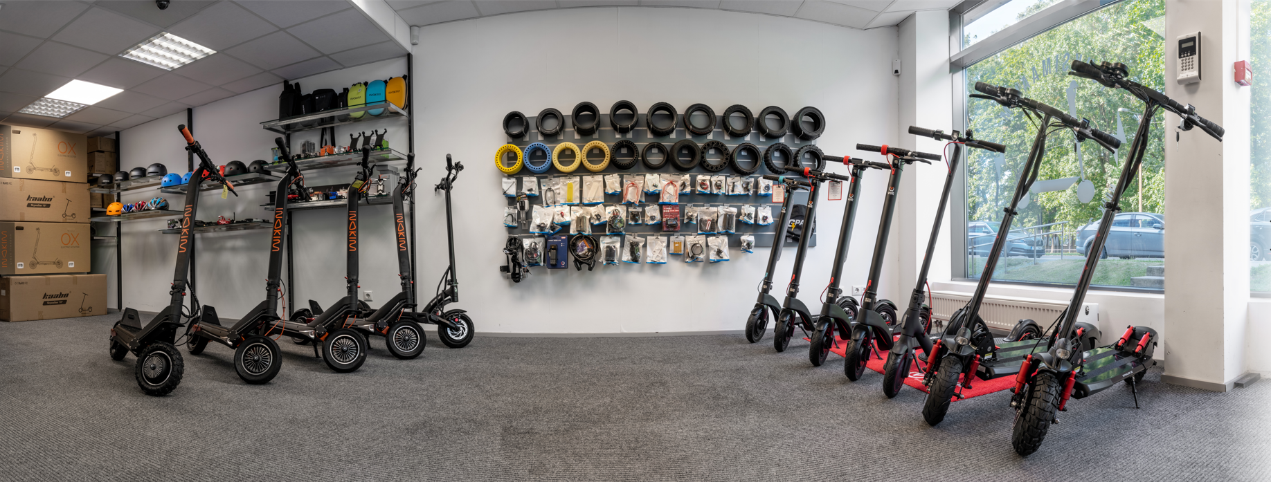 Miksi valita sähköskootterikauppa, jolla on varasto ja työpaja Virossa?
