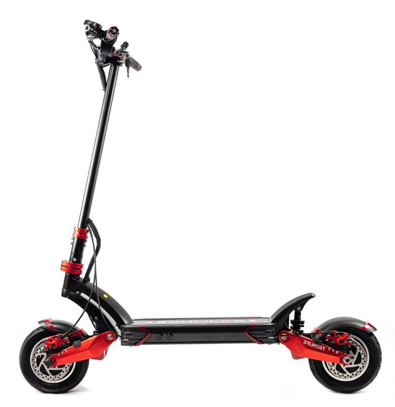 Techlife sähköpotkulauta nopea sähköpotkulauta, voimakas sähköskooteri erittäin kestävä sähköpotkulauta.