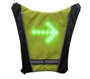 Suuntavaloilla varustettu turvaliivi