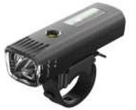 Sähköskootterin ajovalo, jossa on akun varaustason näyttö