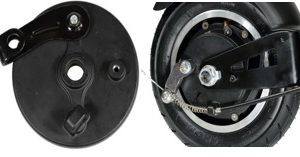 Задний барабанный тормоз Zero 8/9 (старая модель)