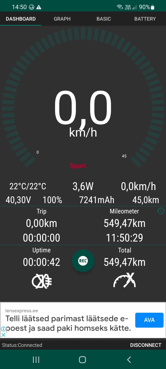kasutatud elektriline tõukeratas xiaomi mi 1s e