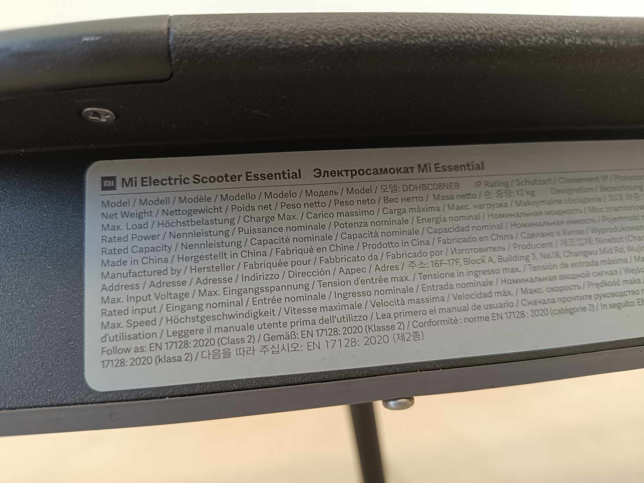 xiaomi mi essential elektritõukeratas kasutatud 6