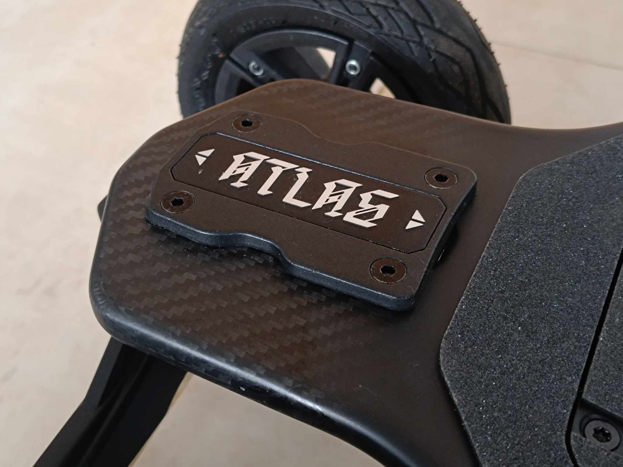 Exway Atlas carbon-2wd elektrirula elektriline rula puldiga rihmadega offroad kiire longboard 9