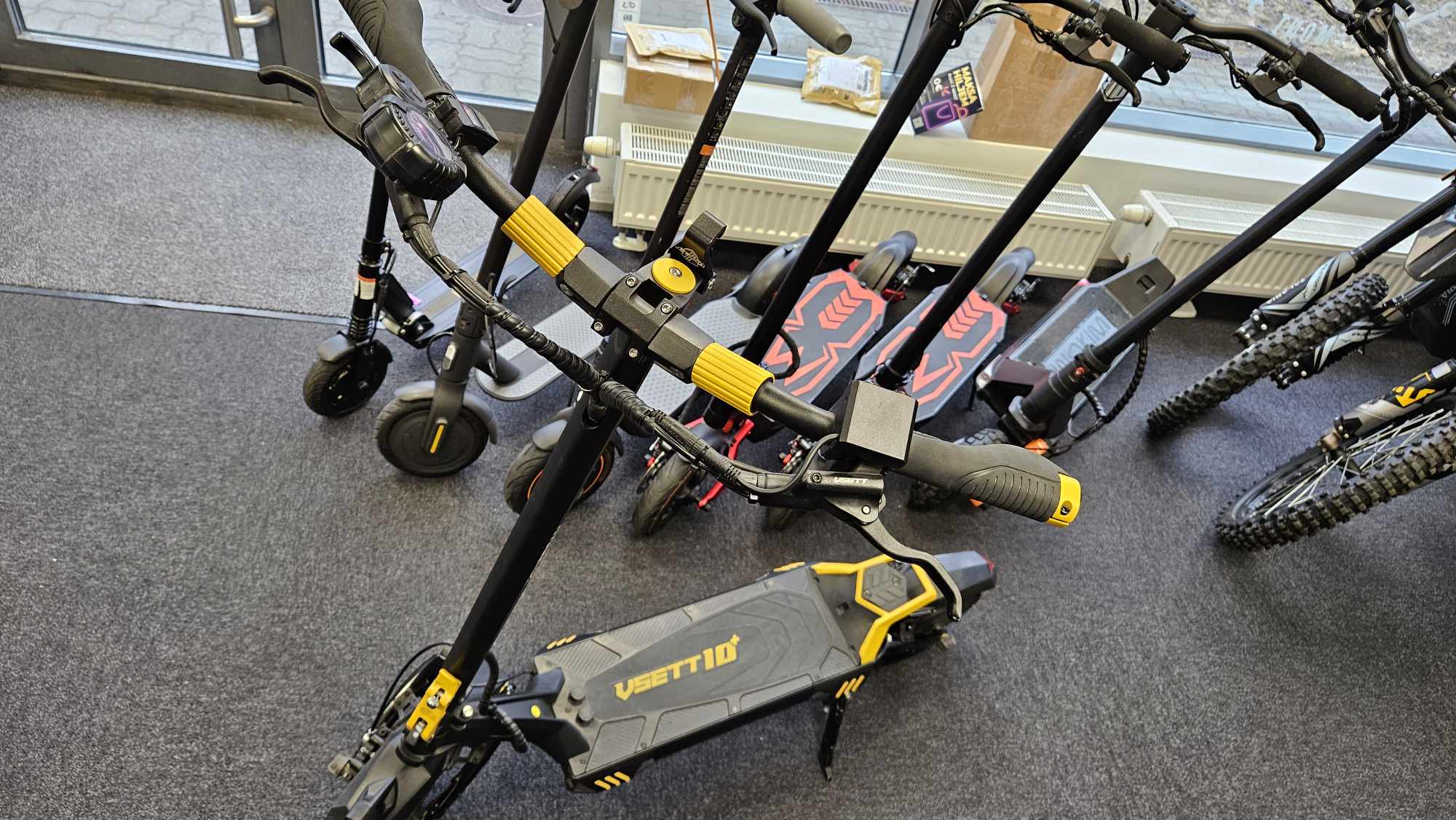 kasutatud elektritõukeratas vsett 10+ 28ah 60v aku suur 2