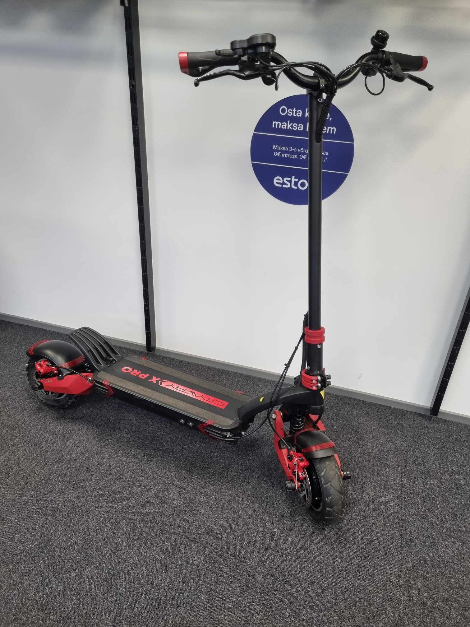 kasutatud elektritõukeratas cityway x pro kaheveoline t10-ddm 2