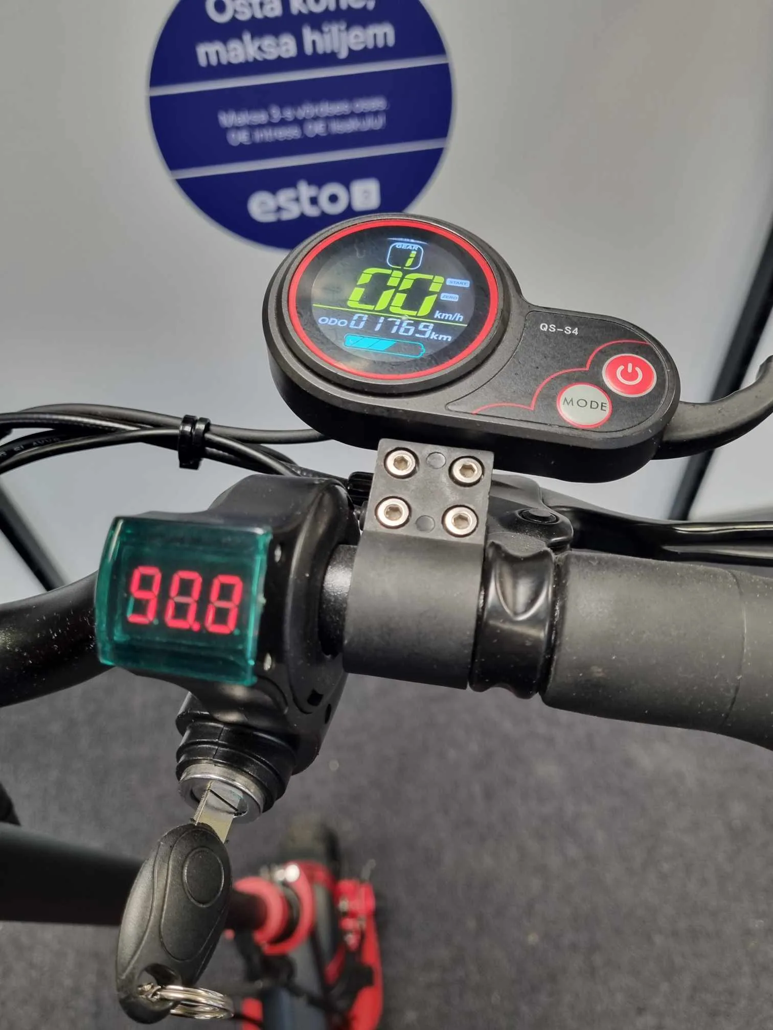 kasutatud elektritõukeratas cityway x pro kaheveoline t10-ddm 5