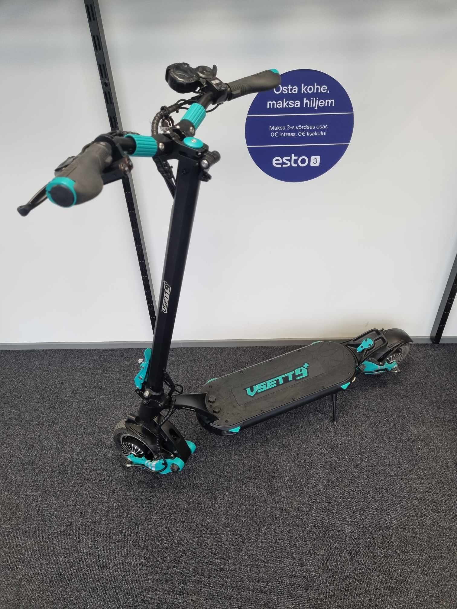 vsett 9+ kasutatud elektritõukeratas 15,6ah aku 48v võimas kiire 5