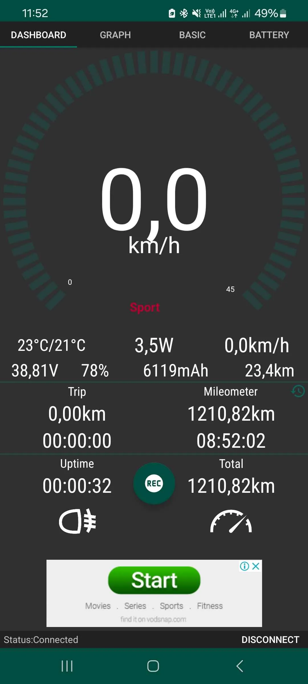 kasutatud Xiaomi Mi3 valge elektritõukeratas heas seisukorras elektritõuks 4