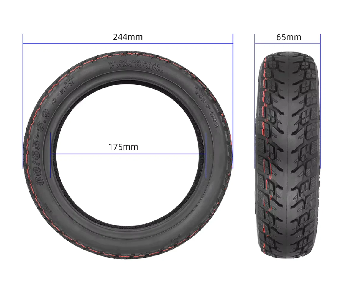 Segway Ninebot Max G2 G65 maastikurehv 60/65-6.9 tubeless