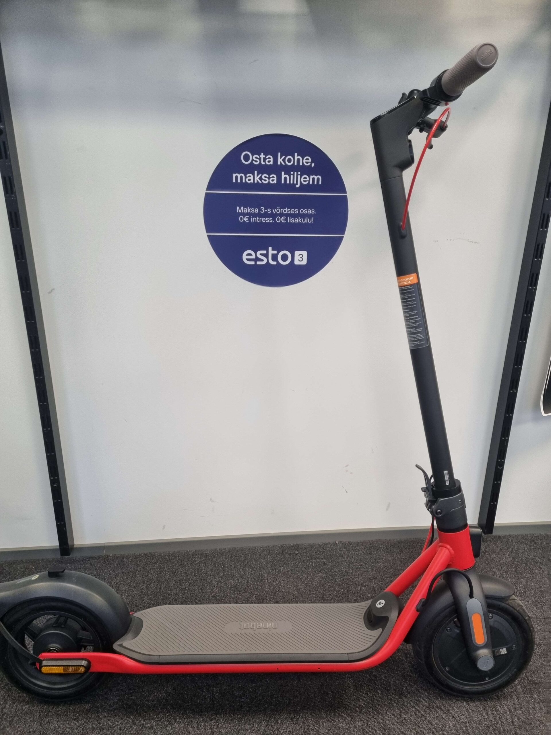 Kasutatud elektriline tõukeratas d38e 1